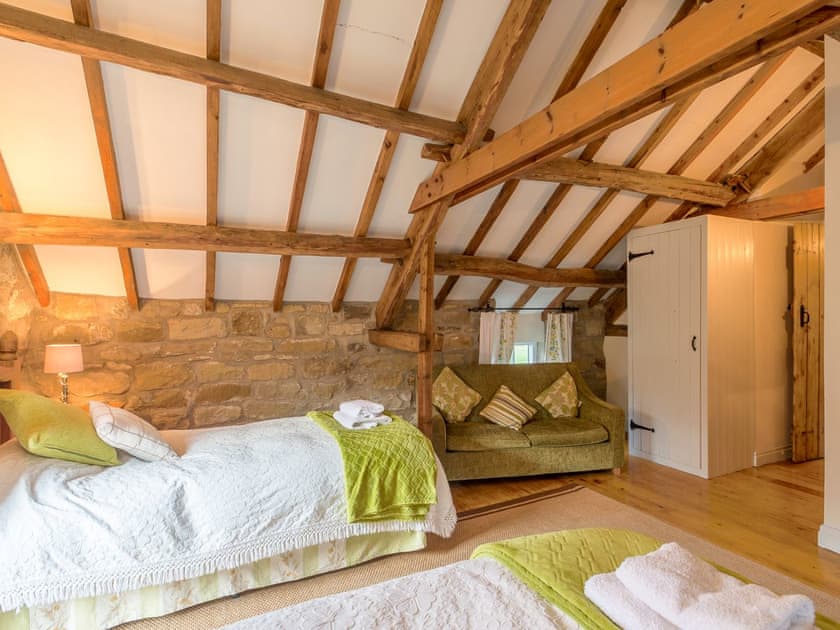 Well presented twin bedroom | The Granary - Laskill Grange, Bilsdale, near Helmsley