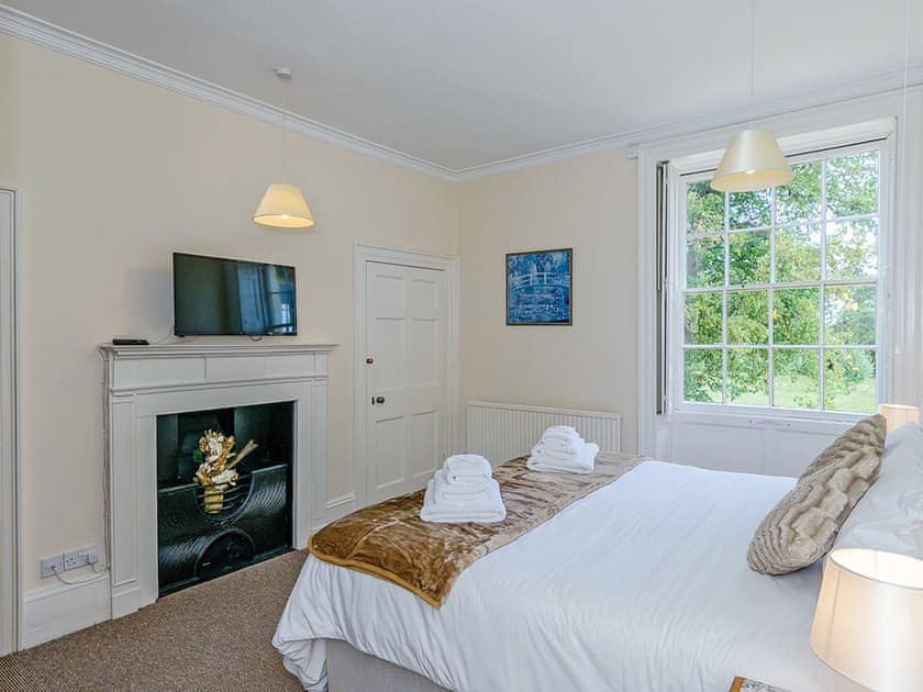 Stylish double bedroom | Lode Hall, Three Holes, near Downham Market