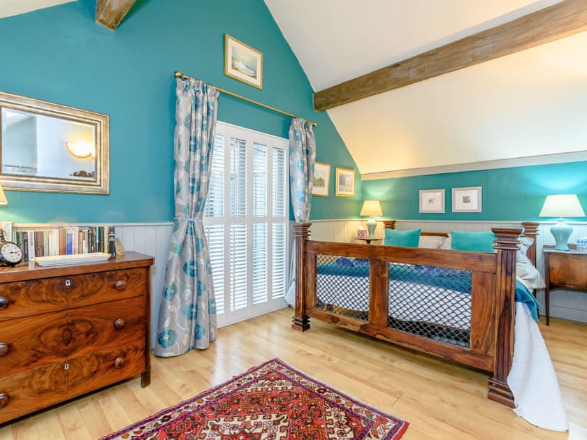 Relaxing master bedroom | The Smithy, Brassington, near Matlock