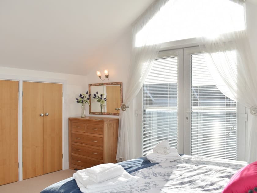French doors and Juliette balcony | Kings Haven, Mount Batten, near Plymouth