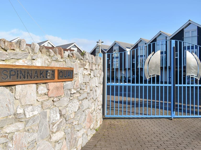 Entrance to the holiday homes | Kings Haven, Mount Batten, near Plymouth