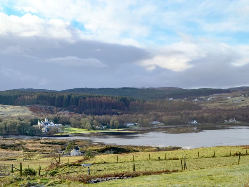Far reaching views | Tote Cottage, Skeabost Bridge