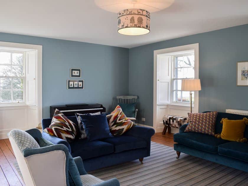 Spacious living room | The Barracks @ East Neuk Orchards - Self Catering @ East Neuk Orchards, Pittenweem, near Anstruther