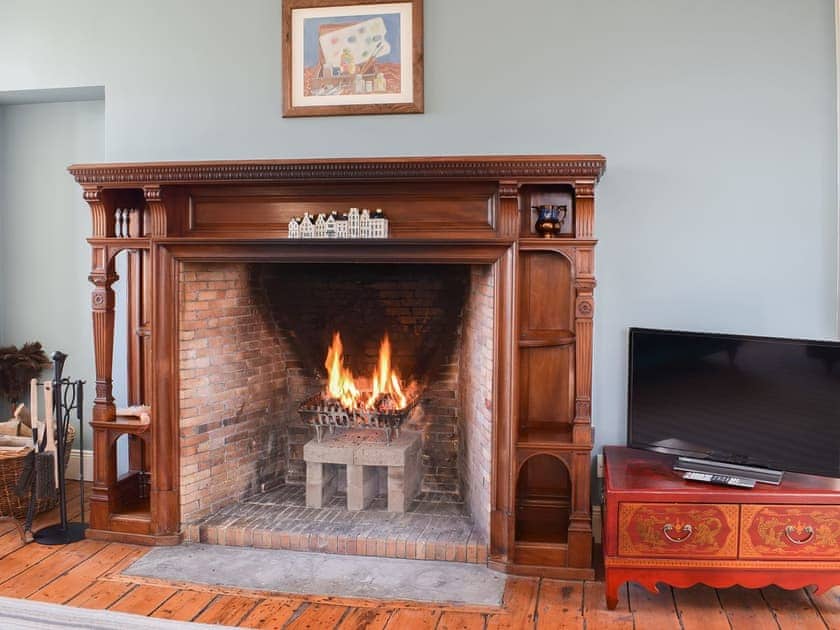 Relax in front of a roaring fire | The Barracks @ East Neuk Orchards - Self Catering @ East Neuk Orchards, Pittenweem, near Anstruther