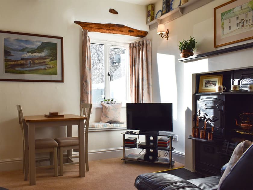 Cosy living/dining room | Coronation Cottage, Lindale in Cartmel, near Grange-over-Sands