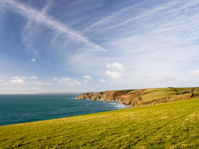The Cornish coast at Penzance