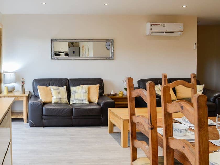 Spacious living area | Woodedge - Cairnyard Holiday Lodges, Lochanhead, Beeswing