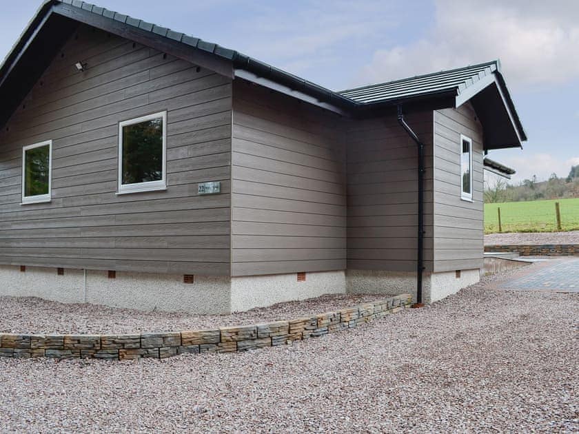 Cabin style lodge | Woodedge - Cairnyard Holiday Lodges, Lochanhead, Beeswing
