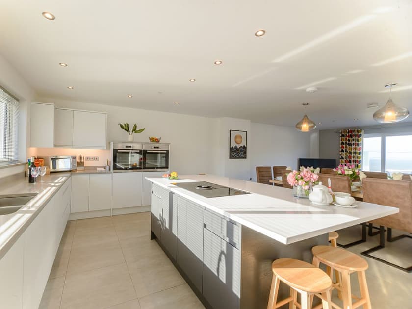 Stylish kitchen area | Ty Canol - Gwbert Holiday Cottages, Gwbert, near Cardigan