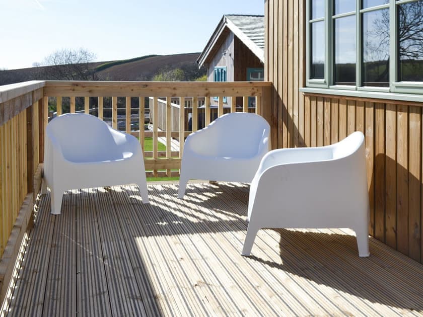 Sitting out area | Hen Harrier Lodge, St Columb Major, near Padstow