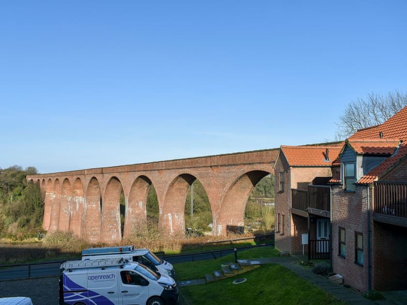 Overlooking the spectacular Grade II listed viaduct | Bramblewick Cottage, Whitby