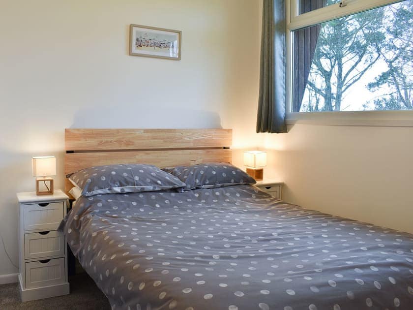Welcoming double bedroom | Chalet 7 - Mount Hawke Holiday Bungalows, Mount Hawke, near Redruth