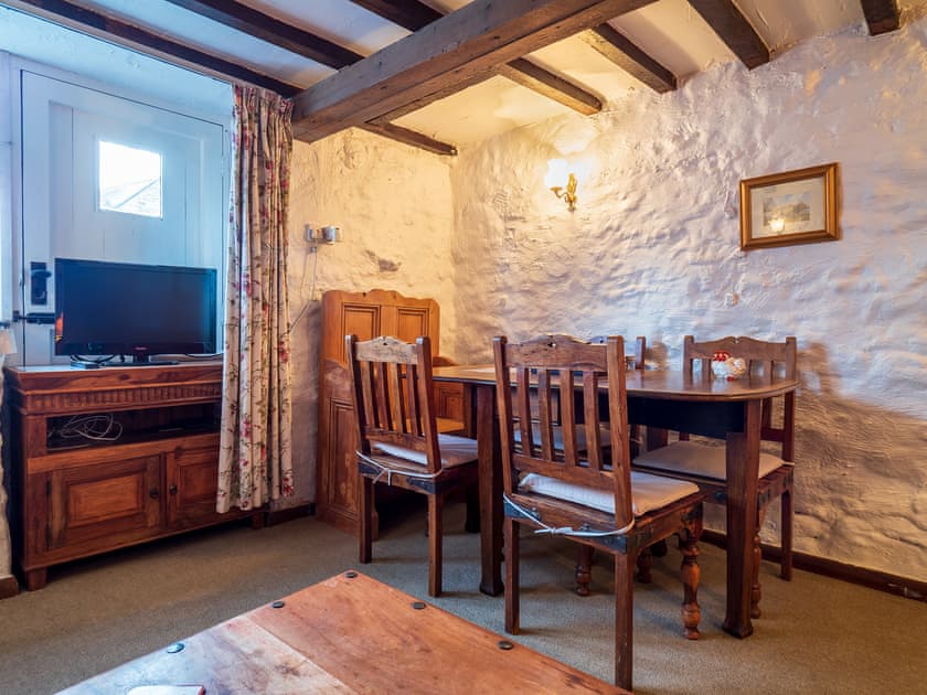 Intimate dining area | Buttermilk Cottage - The Old Dairy and Buttermilk Cottage, Youlgreave, near Bakewell