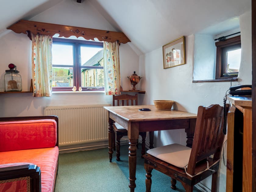 Cosy snug next to the kitchen | The Old Dairy - The Old Dairy and Buttermilk Cottage, Youlgreave, near Bakewell