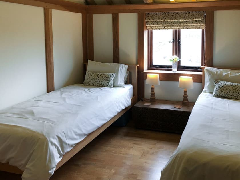 Peaceful twin bedroom | The Coach House, East Somerton
