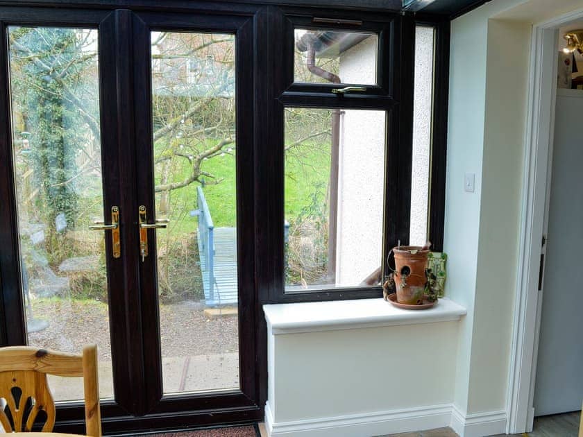 Double patio doors to garden | Burnside, Dumfries