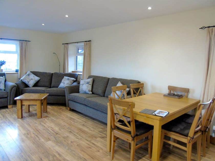Spacious open plan living space | Tan Rallt Barn, Tregarth, near Bangor