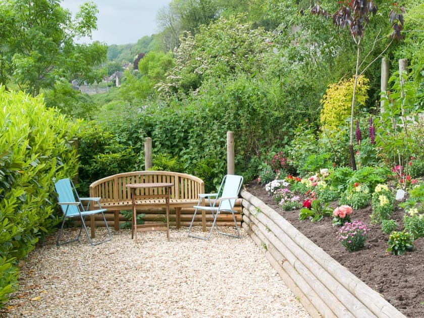 Furnished patio area  | Grapevine, Branscombe