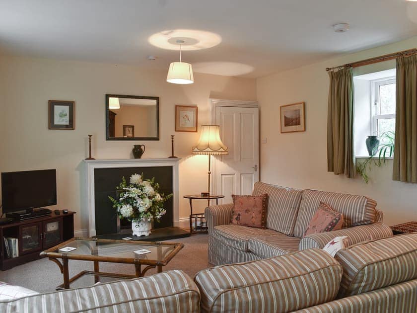 Cosy living room | The Stables, Harburn, near West Calder