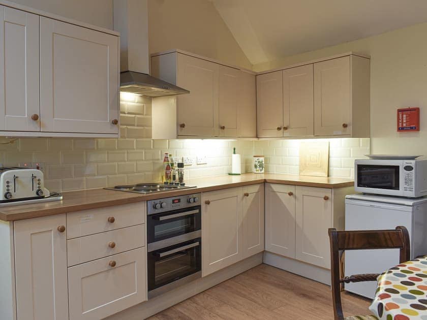Country style kitchen with breakfast area | The Stables, Harburn, near West Calder