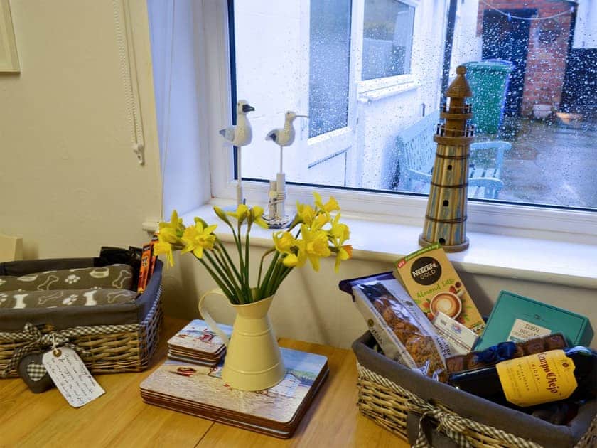 Generous welcome pack | Billy Napp’s Cottage, Filey