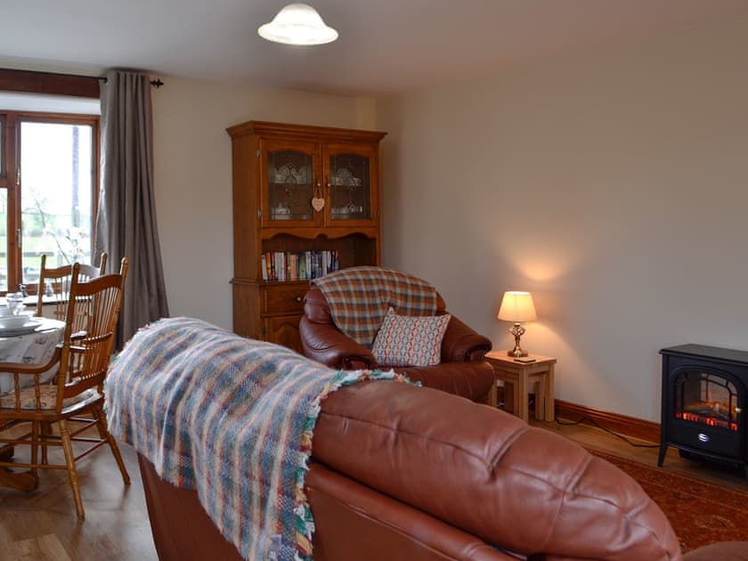 Living room with dining area | Trefechan, Pumpsaint