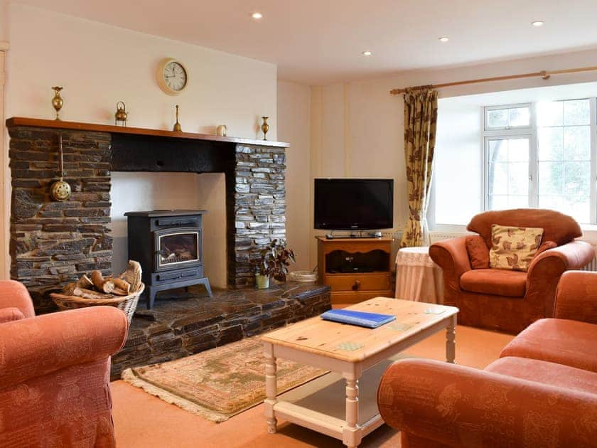 Living room | Holly - Trecan Farm Cottages, Lanreath, near Looe