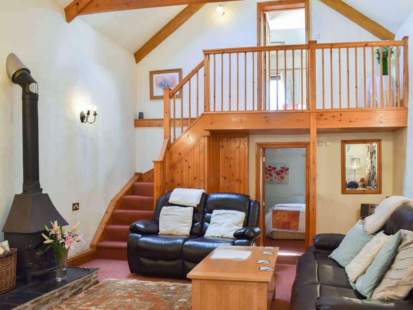 Living room | Ricann - Trecan Farm Cottages, Lanreath, near Looe
