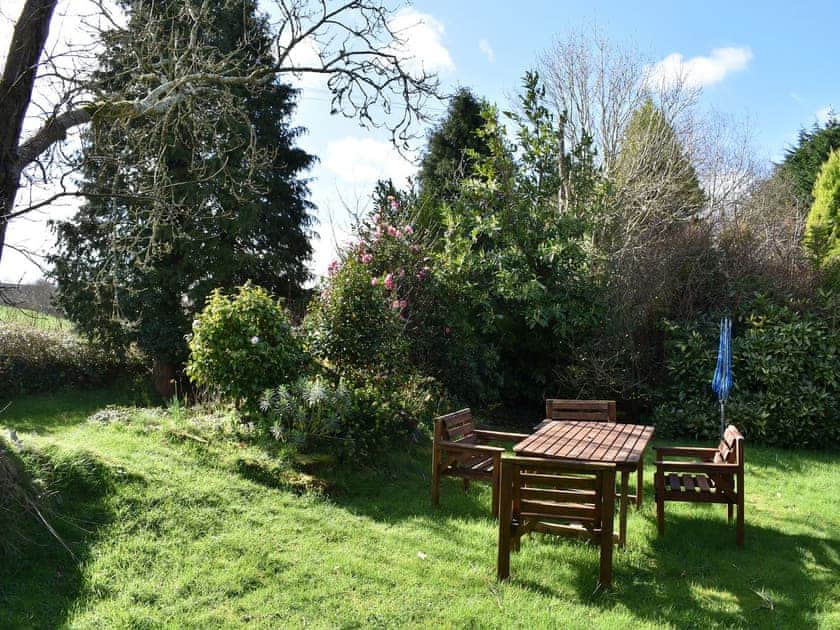 Garden | Ricann - Trecan Farm Cottages, Lanreath, near Looe