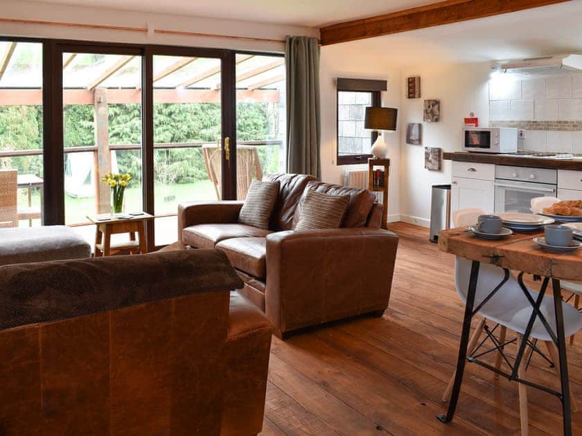 Open plan living space | The Wood House, Buckfastleigh