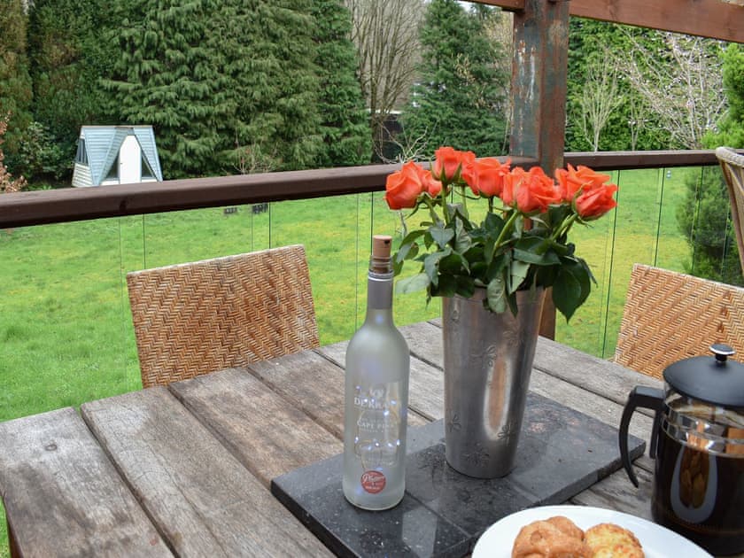 Sitting out area | The Wood House, Buckfastleigh