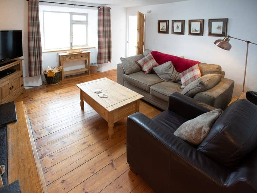 Characterful living room | Balloan Farm Cottage, Lairg