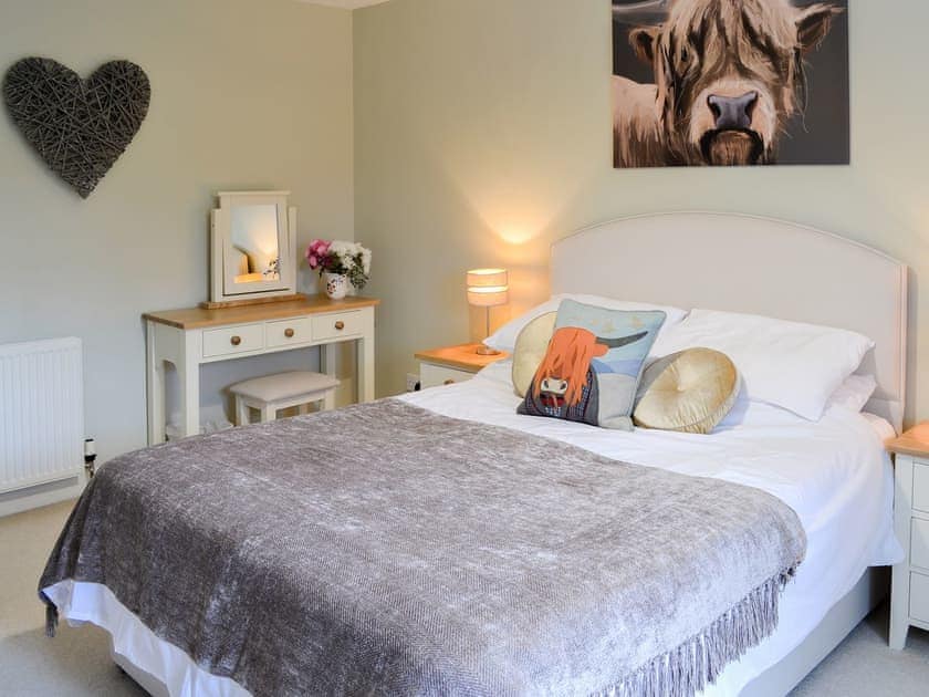 Double bedroom | High Kirkland Holiday Cottages: The Byre - High Kirkland Holiday Cottages, Kirkcudbright