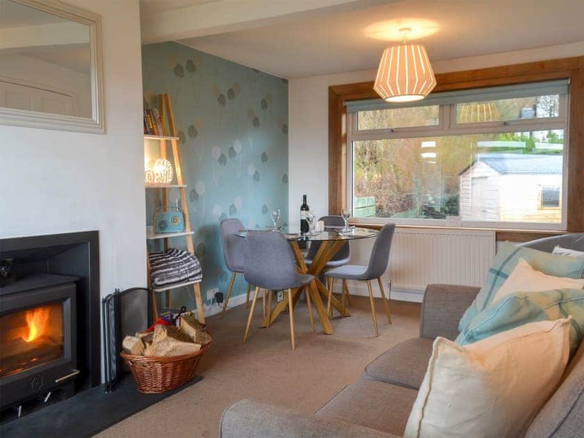 Cosy living/dining room | Seaview Cottage, Ellenabeich, near Oban