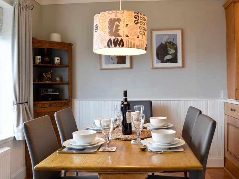 Charming dining area | Braehead Cottage, Lamlash, Isle of Arran