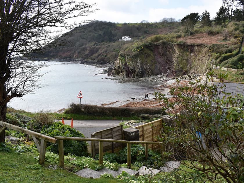 Wonderful sea views | Garden Cottage - Talland Beach Cottages, Talland Bay, near West Looe