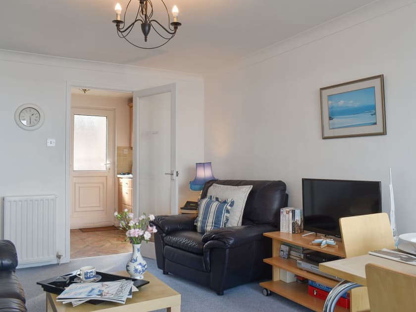 Spacious living and dining room | Sandstell Point - Sandstell Point Apartments, Spittal, near Berwick-upon-Tweed