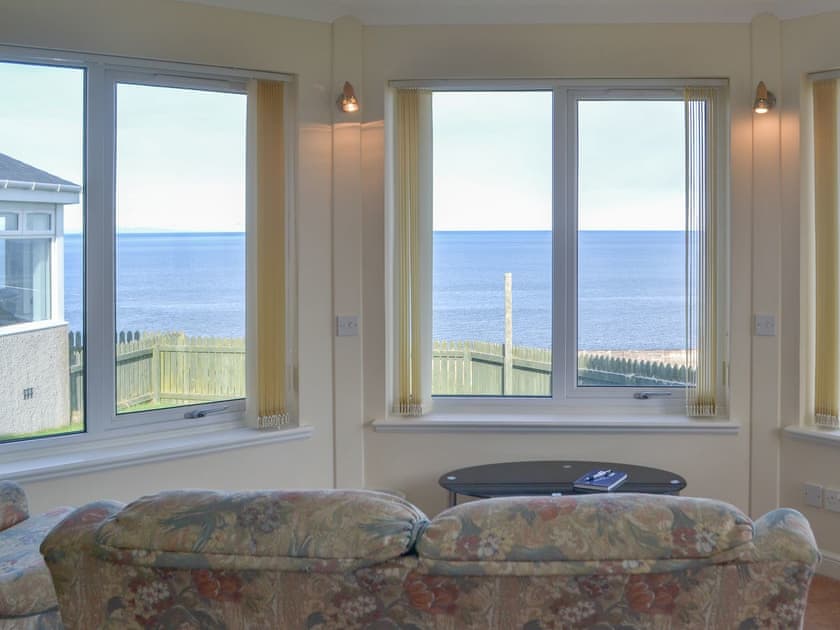 Breathtaking views from the sun room | White Gables - Scott Holiday Cottages, Portknockie