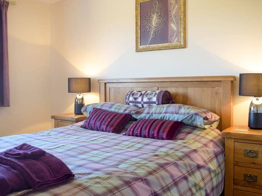 Comfortable double bedroom | Meadow View, Harley, near Much Wenlock