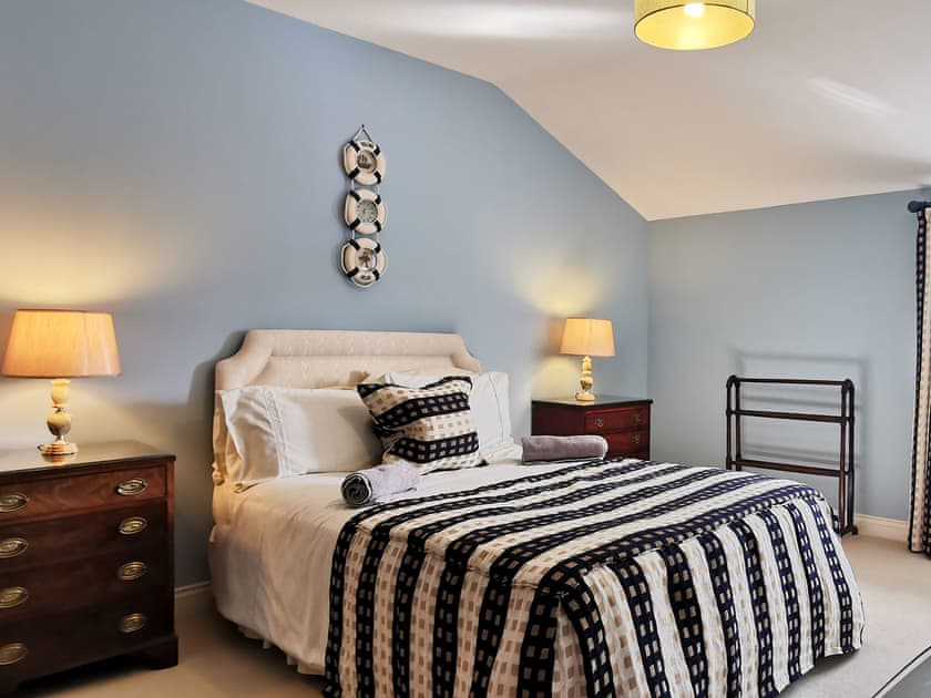 Stylish contemporary double bedded room | The Wain House, Weston Rhyn, near Oswestry