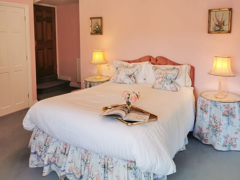 Sumptuous double bedroom | The Wain House, Weston Rhyn, near Oswestry