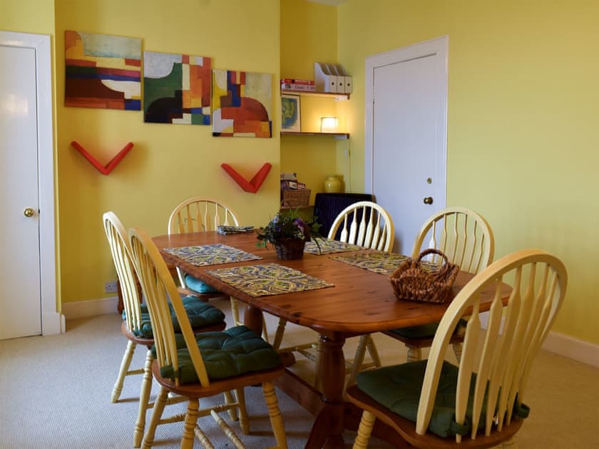 Bright dining room | St Abbs - Lighthouse Retreat - St Abbs Lighthouse Cottages, St Abbs Head