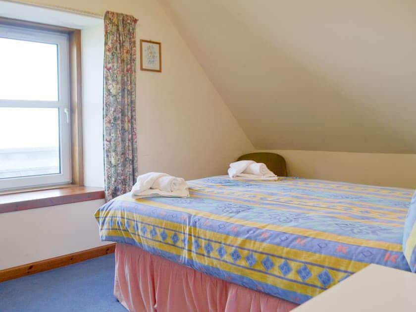 Peaceful first floor double bedroom | Seabreezes - Scott Holiday Cottages, Portknockie