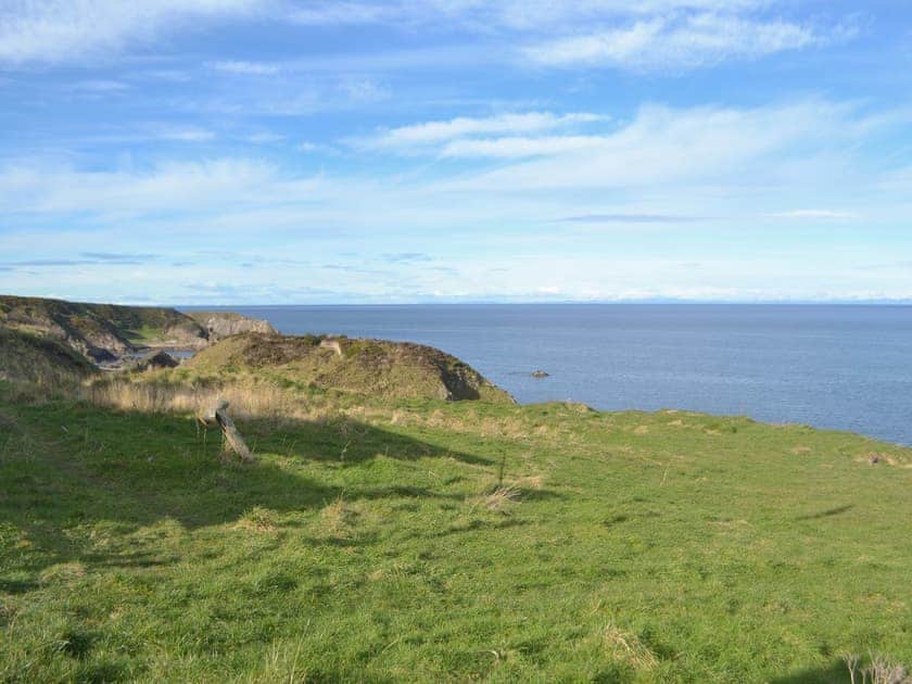 Wonderful views from the property | Dolphin View - Scott Holiday Cottages, Portknockie