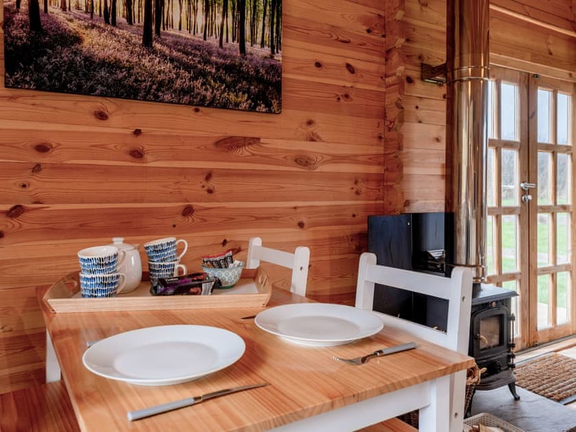 Intimate dining area | Dukes Wood - Readyfields Farm, Caunton, near Newark