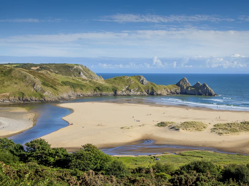 Three Cliffs Bay