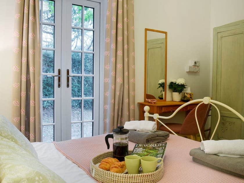Charming double bedroom | Meadowside Forge, Ashwater, near Beaworthy