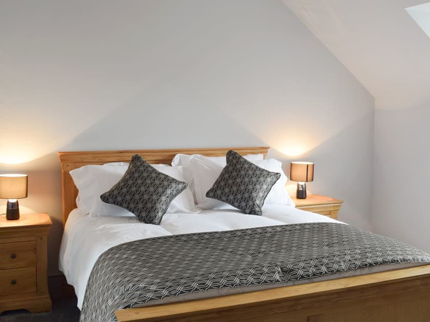 Comfortable double bedroom | The School House, New Luce, near Newton Stewart