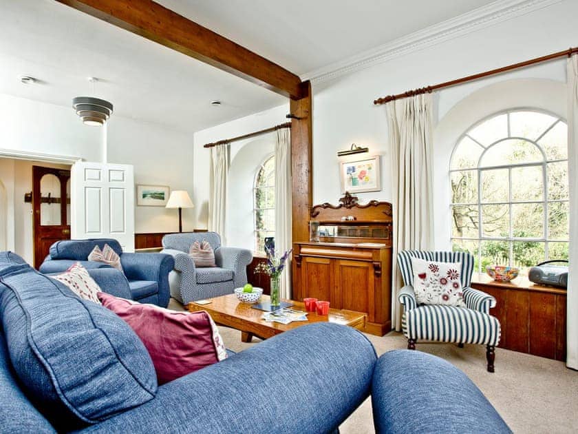 Welcoming living area | Papermaker’s Cottage - Tuckenhay Mill, Bow Creek, between Dartmouth and Totnes