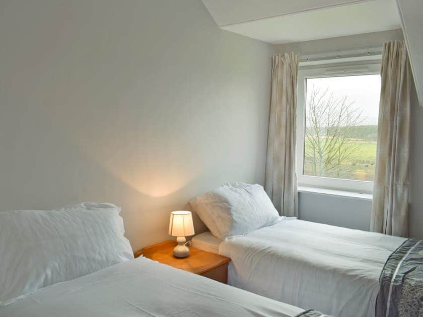 Comfy twin bedroom | Brick Cottage No. 2 - Baltersan Farm, Baltersan, near Newton Stewart